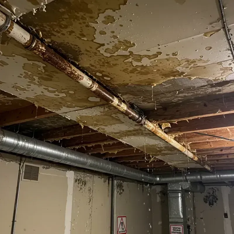 Ceiling Water Damage Repair in Ennis, TX