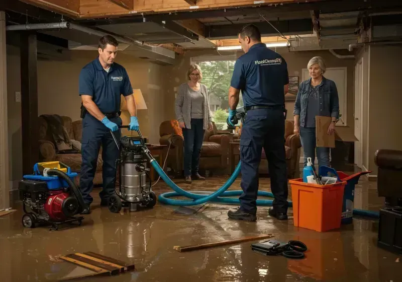 Basement Water Extraction and Removal Techniques process in Ennis, TX