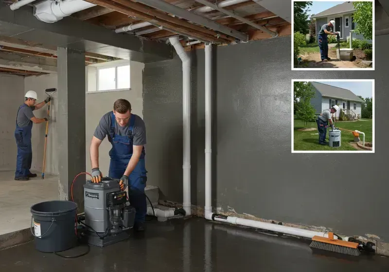 Basement Waterproofing and Flood Prevention process in Ennis, TX